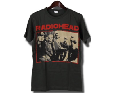 ヴィンテージ風 Radiohead Tシャツ