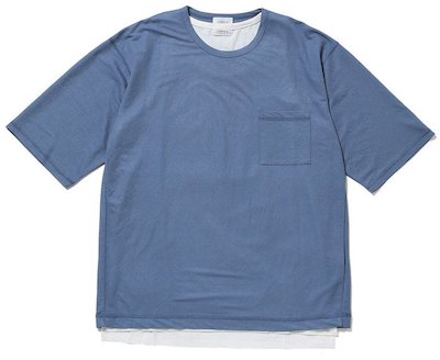 JUNRed(ジュンレッド) 【タンクトップセットTシャツ】ライトマイクロカノコアンサンブルTシャツ