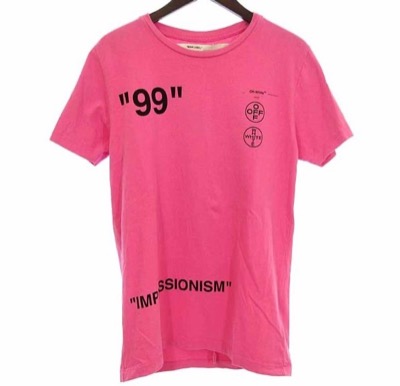 OFF WHITE（オフホワイト） 19SS IMPRESSIONISM STENCIL S/S Tシャツ 80A20