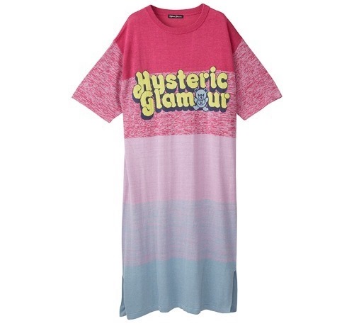 HYSTERIC GLAMOUR ROUNDED BEAR編み込み ワンピース