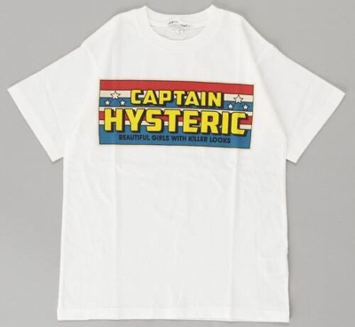 HYSTERIC GLAMOUR CAPTAIN HYS Tシャツ