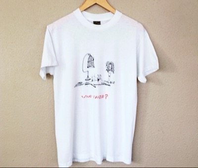 Vintage 80s "Who Farted?"Tシャツ