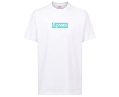 Supreme（シュプリーム）xTiffany & Co.（ティファニー）　ロゴTシャツ