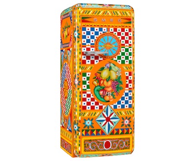 SMEG × Dolce＆Gabbana　Refrigerator Carretto 「Sicily is my love」コレクション