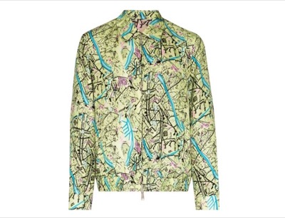 FENDI　Map reversible shirt jacket