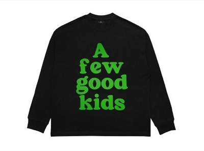 A FEW GOOD KIDS　ドリップサークルロゴロングスリーブTシャツ