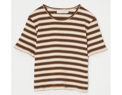 MOUSSY　STRIPED Tシャツ