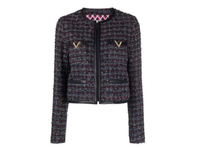 Valentino　Vロゴ ツイード ジャケット