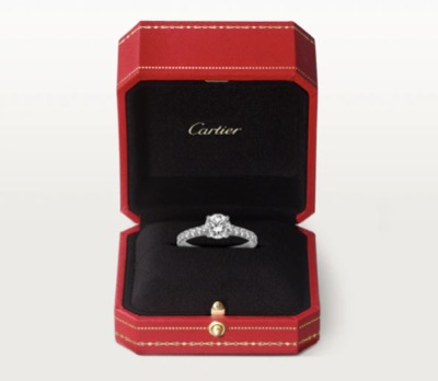 Cartier　1895 ソリテール リング