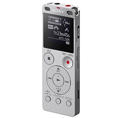 SONY（ソニー）　ステレオICレコーダー FMチューナー付 4GB シルバー ICD-UX560F/S