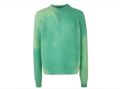 DIESEL　tie-dye knitted jumper