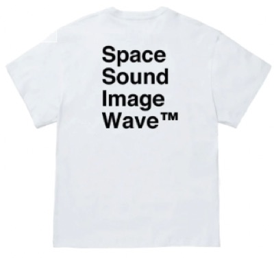 WAVE　SPACE SOUND IMAGE WAVE TSHIRT