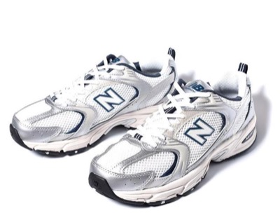 NEW BALANCE　MR530KA SILVER/METALLIC スニーカー