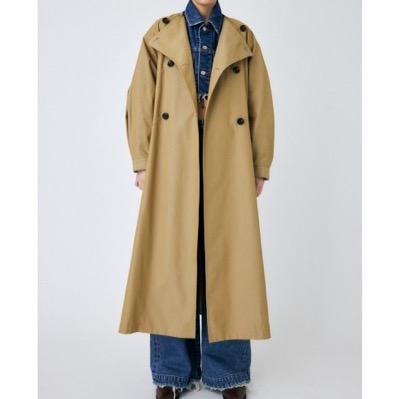 MOUSSY　COLLARLESS TRENCH コート