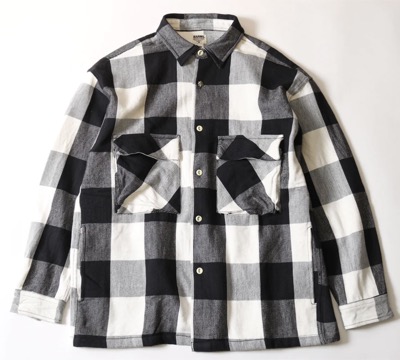BARNS OUTFITTERS　USED WASH HEAVY FLANNEL "CPO" JACKET