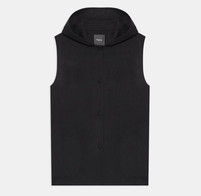 Theory　Clairene Vest in Double-Face Wool-Cashmere
