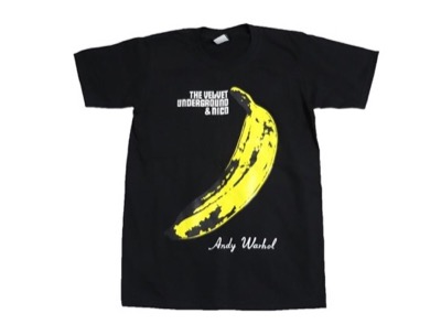 The Velvet Underground　Andy Warhol バンドTシャツ