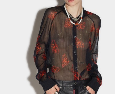 DSQUARED2　D2 ROUND SHIRT