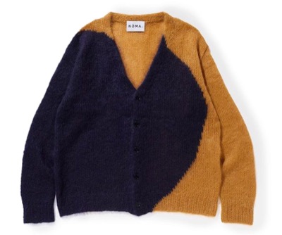 NOMA t.d.　Hand-knit Round Cardigan