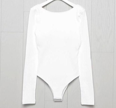 H BEAUTY&YOUTH UNITED ARROWS　COTTON TERECO BODYSUITS