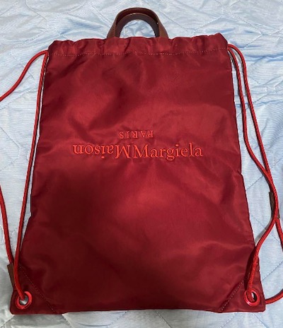MAISON MARGIELA（メゾンマルジェラ）　ドローストリング バックパック リュック トートバッグ