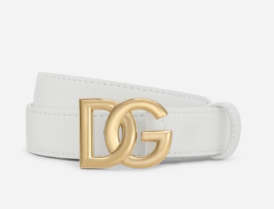 Dolce & Gabbana　ベルト カーフスキン DGロゴ
