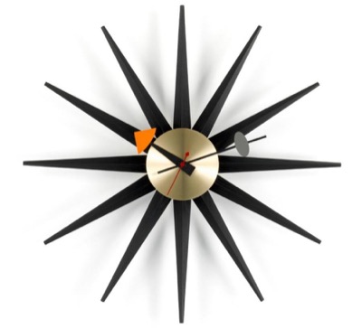 Vitra（ヴィトラ）　Sunburst Clock（サンバーストクロック）