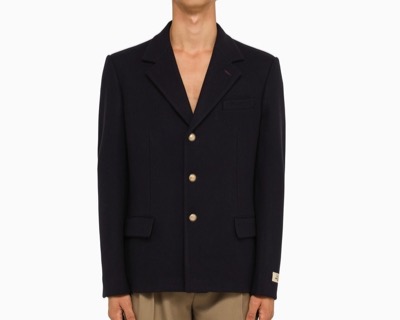 GUCCI　Caspian wool single-breasted jacket