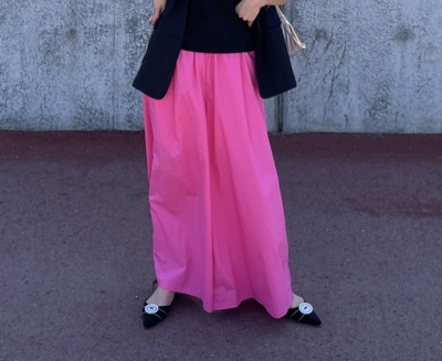 mite　flare wide pants