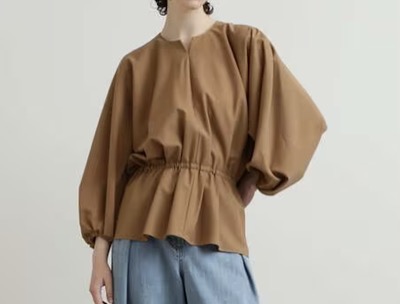 STUMBLY　Baloon Silhouette Blouse
