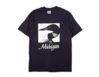 90's MICHIGAN スーベニアTシャツ "MADE IN USA"