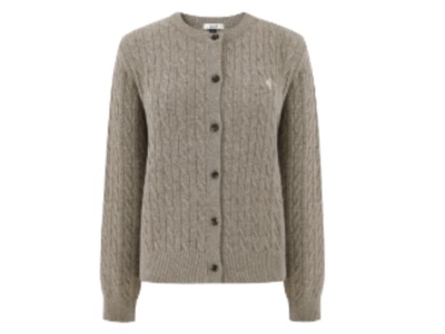 depound　Cable cardigan