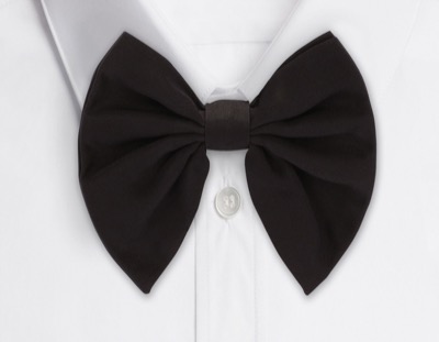 DOLCE&GABBANA（ドルチェ＆ガッバーナ）　ボウタイ シルク