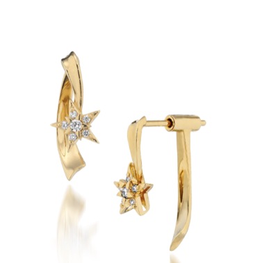 STAR JEWELRY（スタージュエリー）　K18 ピアス STAR of STARS