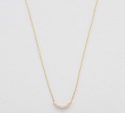 Jouete（ジュエッテ）　K18YG ダイヤモンド ネックレス