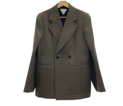 BOTTEGA VENETA（ボッテガヴェネタ）　ウール ダブルブレスト テーラードジャケット