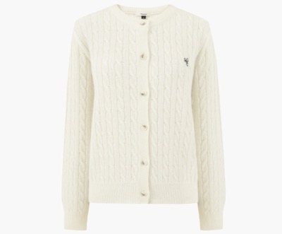 depound　dpwd cable cardigan