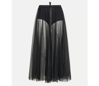 forte_forte　tulle skirt with jersey high–rise briefs