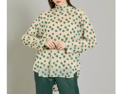 UJOH　EX.Floret embroidery blouse