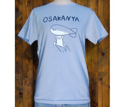 OSAKANYA　アシッドブルー Tシャツ