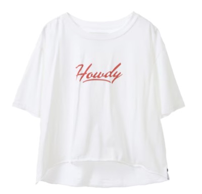 ONE TEASPOON　HOWDY BOXY CROP TEE