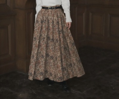 foufou　jacquard skirt "viatic"