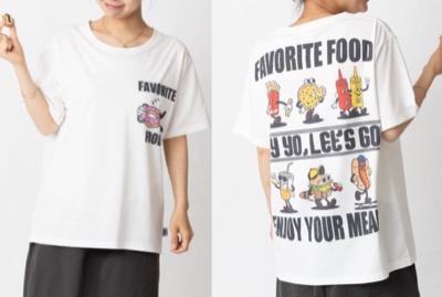 gym master　5.8oz T/CﾄﾞﾗｲFAVORITE FOOD Tee