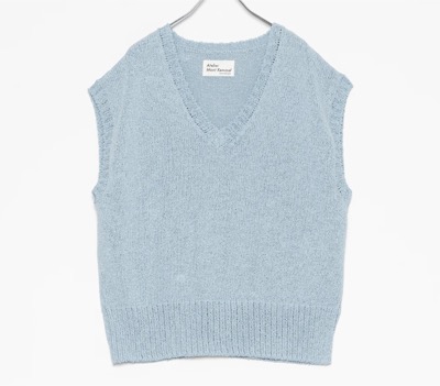 Atelier Mont Kemmel　V NECK KNIT VEST