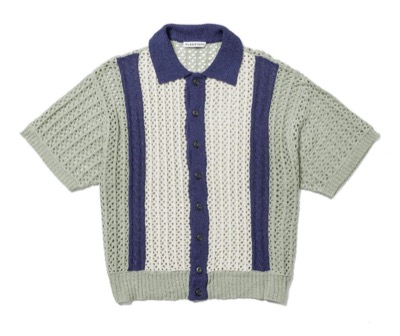 F-LAGSTUF-F　STRIPE SUMMER SWEATER