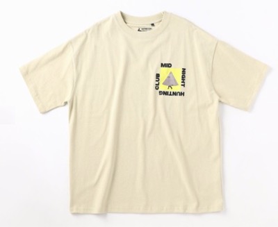 FREAK'S STORE　CAPTAIN STAG×arles 別注ミッドナイトハンティングクラブTシャツ