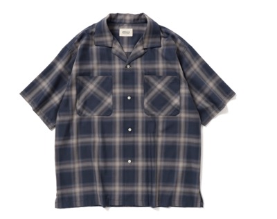 B:MING by BEAMS　ambiance / TR Ombre Check Shirt