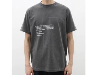 JOURNAL STANDARD　KURO for FOLL T-SHIRT BLACK