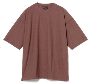 BEAMS　フラットシーマ クルーネック Tシャツ