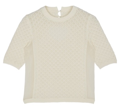 Ameri　PUFF PASTRY KNIT TEE